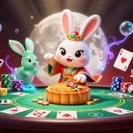 Engage with kèo nhà cái 5 through captivating poker-themed illustration featuring lively elements and vibrant colors.
